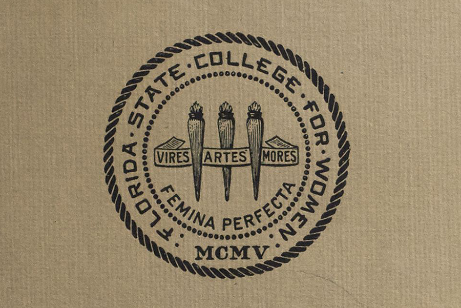 Florida State College for Women seal.